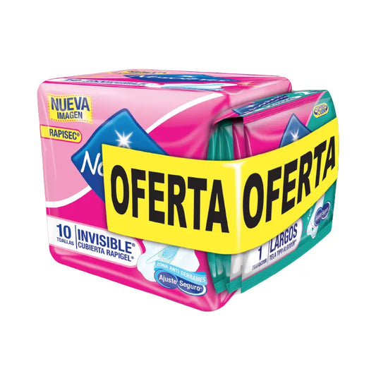Toa.noso.invis. Rapigel 10 Uds+5 Pr.lar