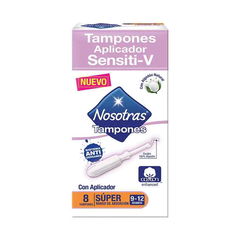 Tamp.nosotras CápsulaPLI. Sensiti-v Sup.8und