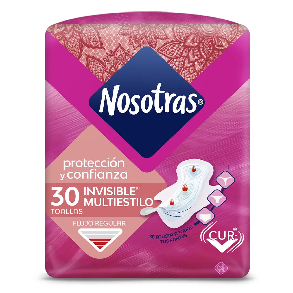 Nosotras Invisible Multiestilo 30 Uds