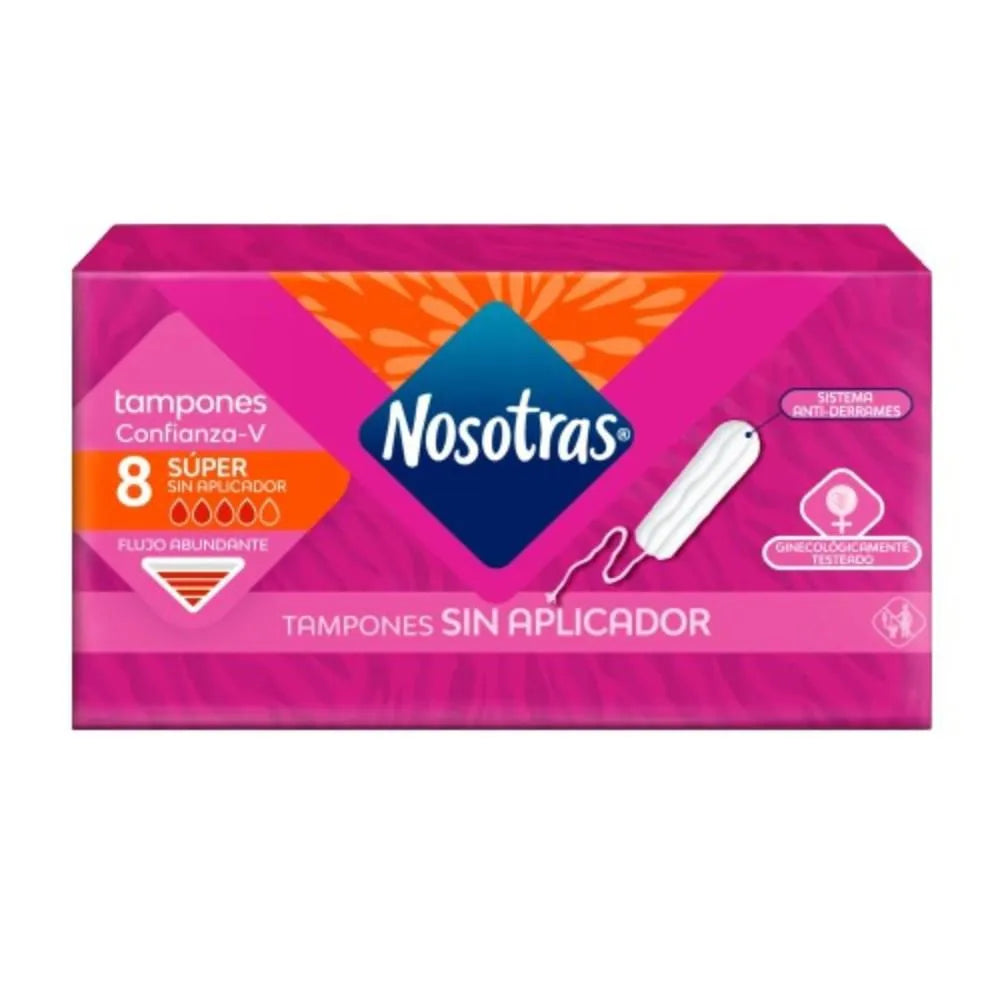 Tampon Nosotras Digital Super 8un Sin.a