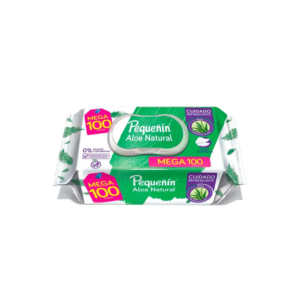 Toa.hum.peq.flat Pack Aloe Oferta 100uds