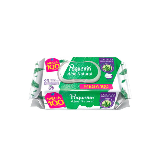 Toa.hum.peq.flat Pack Aloe Oferta 100uds