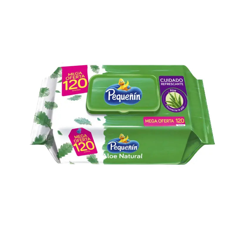 Toa.hum.peq.flat Pack Aloe Oferta 120uds