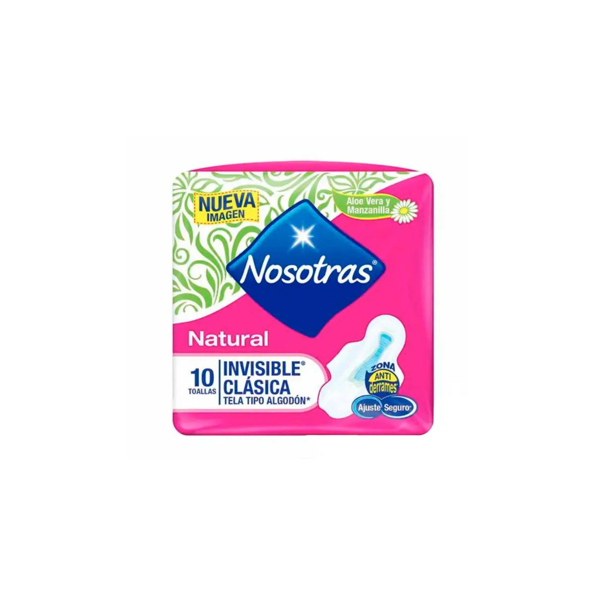 Toa.nosotras Natural Inv.clas.tela 10uds