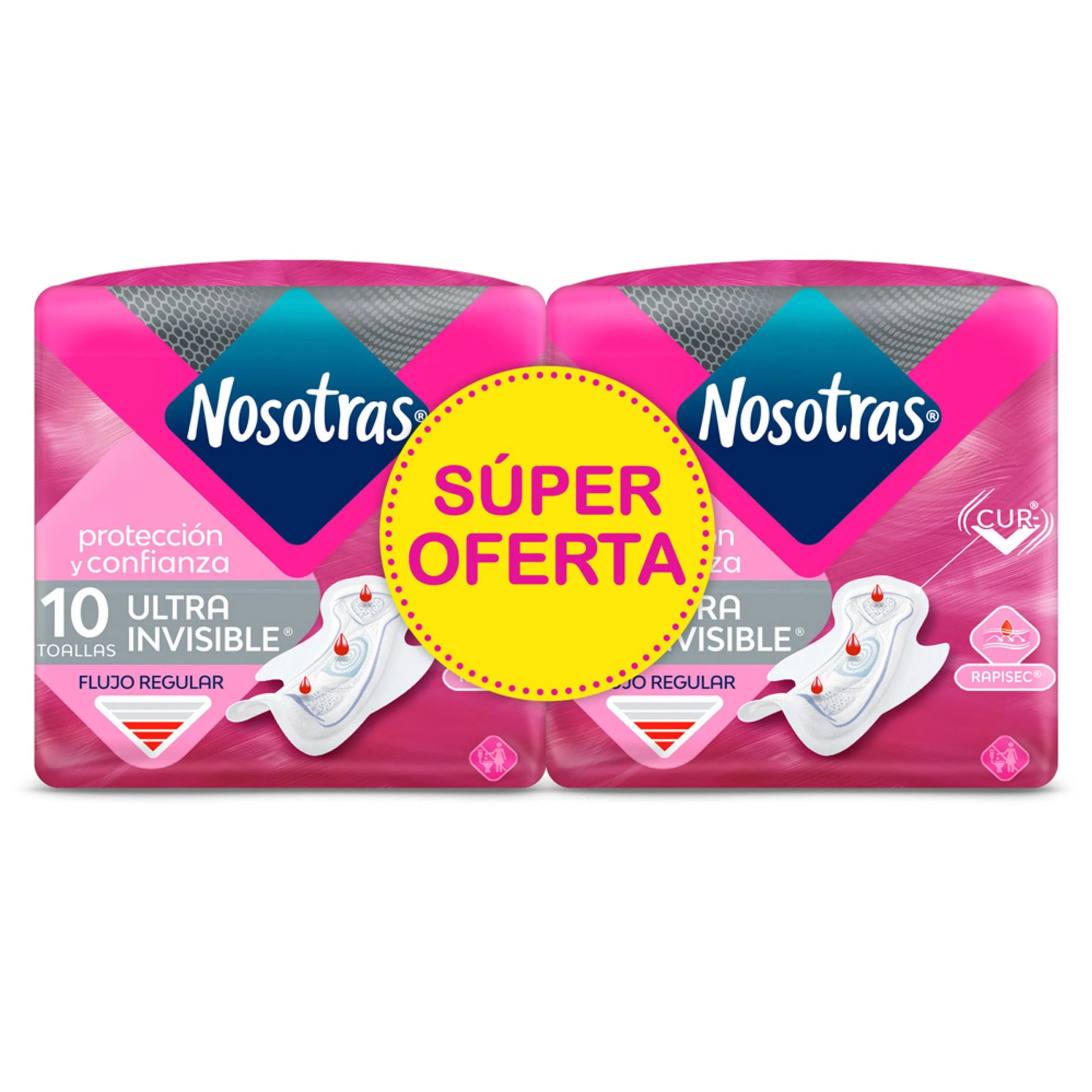 Toa.nosot.ultra Invis Rapisec X 2