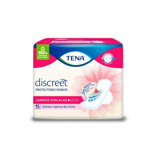 Protector tena Largo Alas Discreet 15und