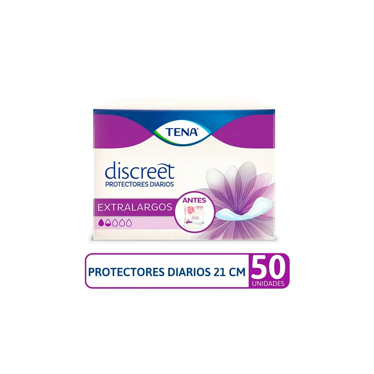 Protector lights By Tena Extralargo 50 Uds