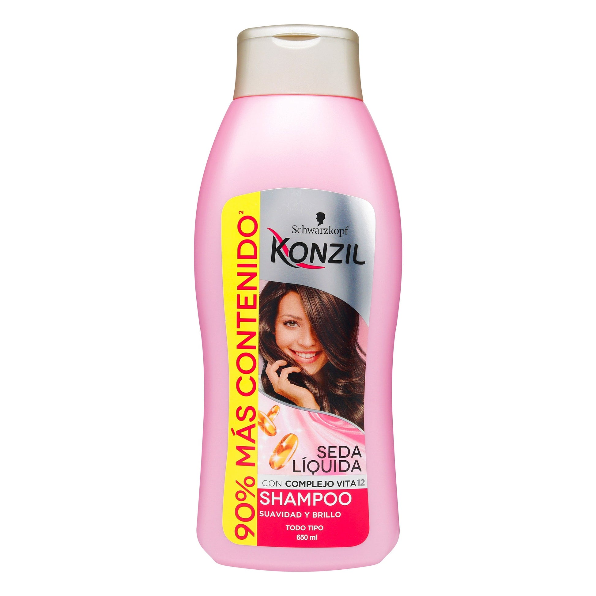 Shampookonzil Seda Liquida Com.vit12 650 ml