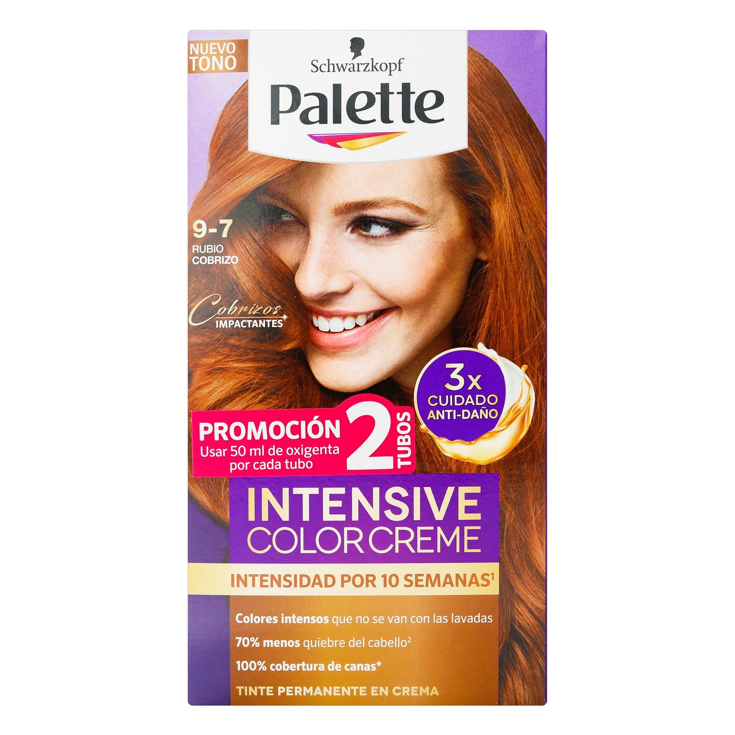 Palette Col Crema Kit 9 7 Rubio Cobrizo