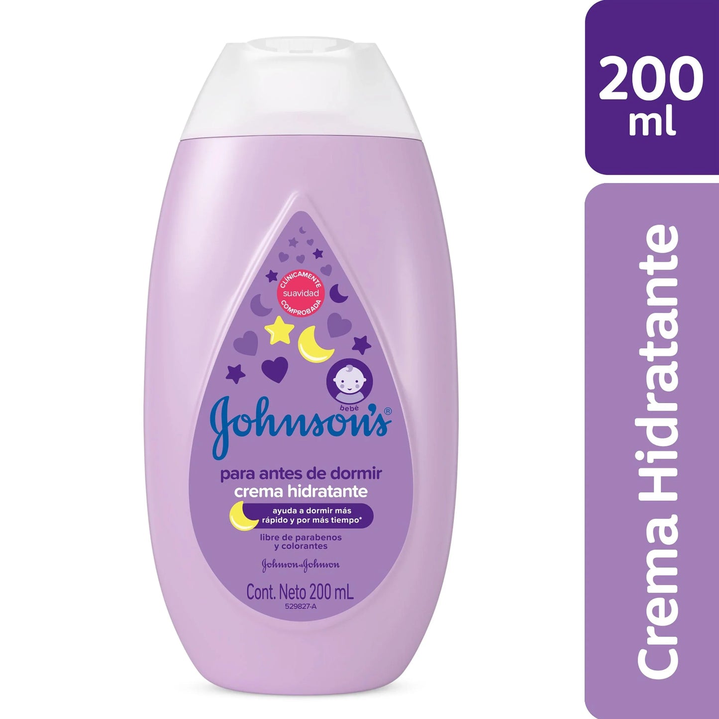 Crema Jj Baby 200 ml A.dormir
