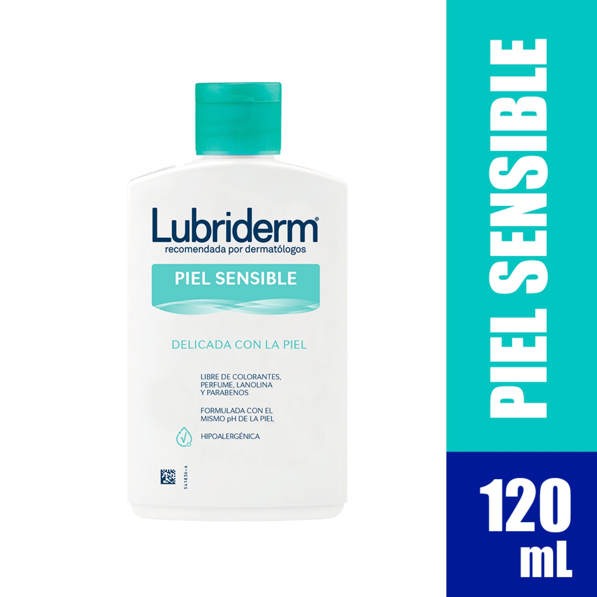 LubricanteDERM Loción Piel Sensible 120 ml (2)
