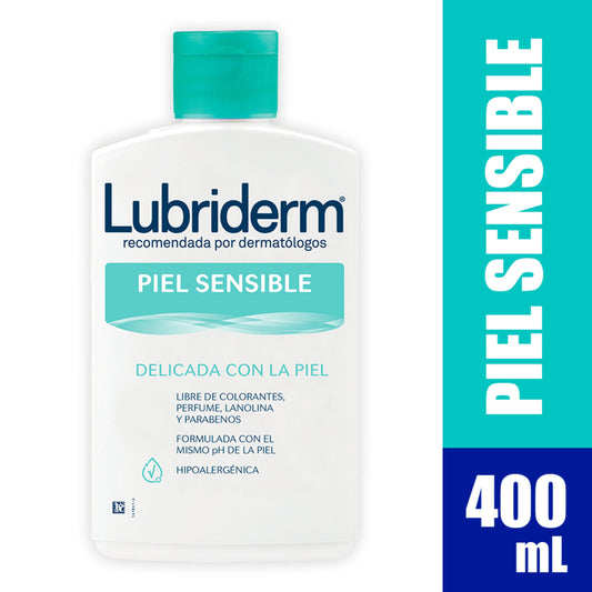 LubricanteDERM Loción Piel Sensible 400 ml (2)
