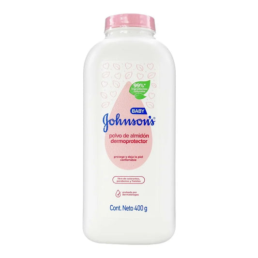 Talco Jj Baby Polvo De Almidon 400 gr