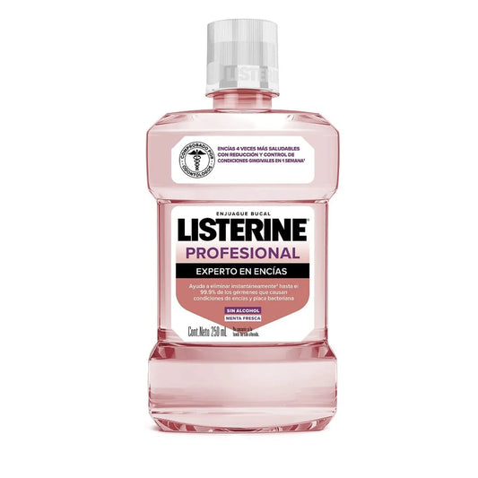 Enjuague Bucal Listerine Profesional Encias X 250Ml