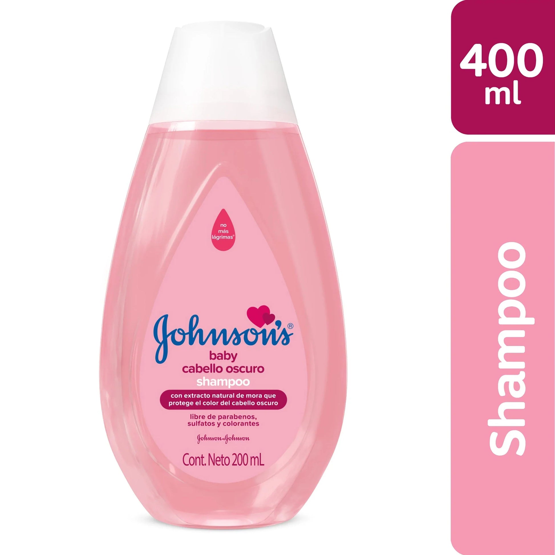 Shampoo J.j. Baby Cabello Oscuro 400 ml