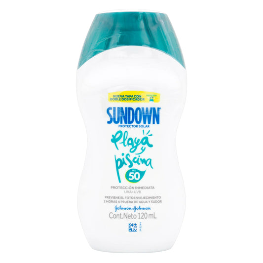 Bloqueador.SUNDOWN Fps 50 120 ml