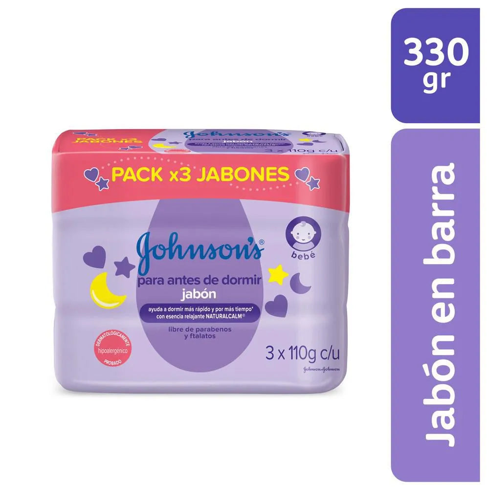Jabón Jj Antes De Dormir X 3 Uni