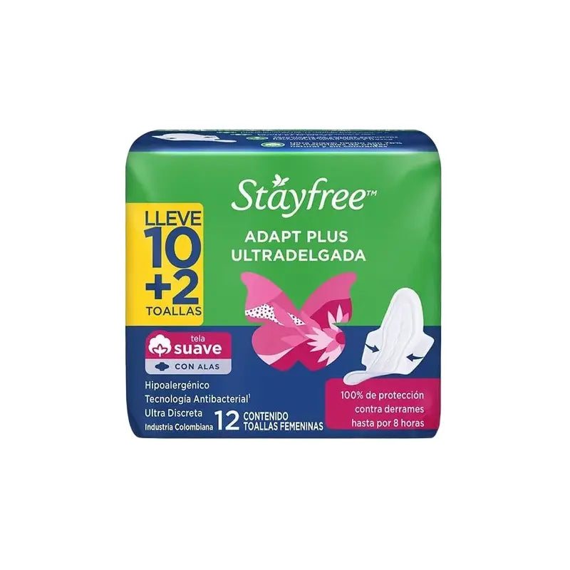 Toa Stayfree 12 Unidades Adapt Plus