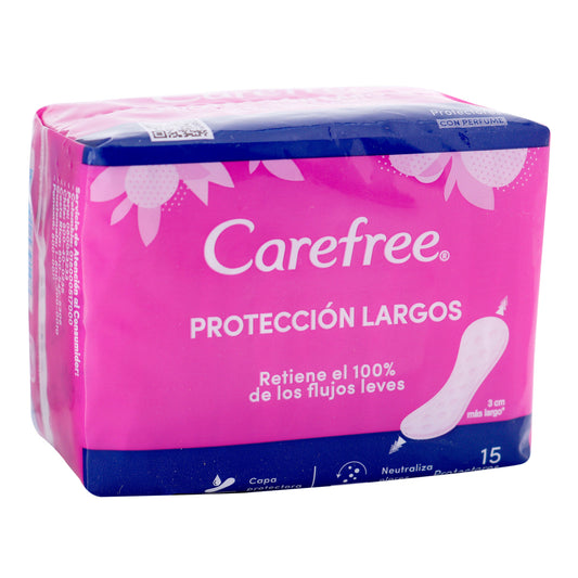 Protector diarios Carefree Largos 15 Unidad
