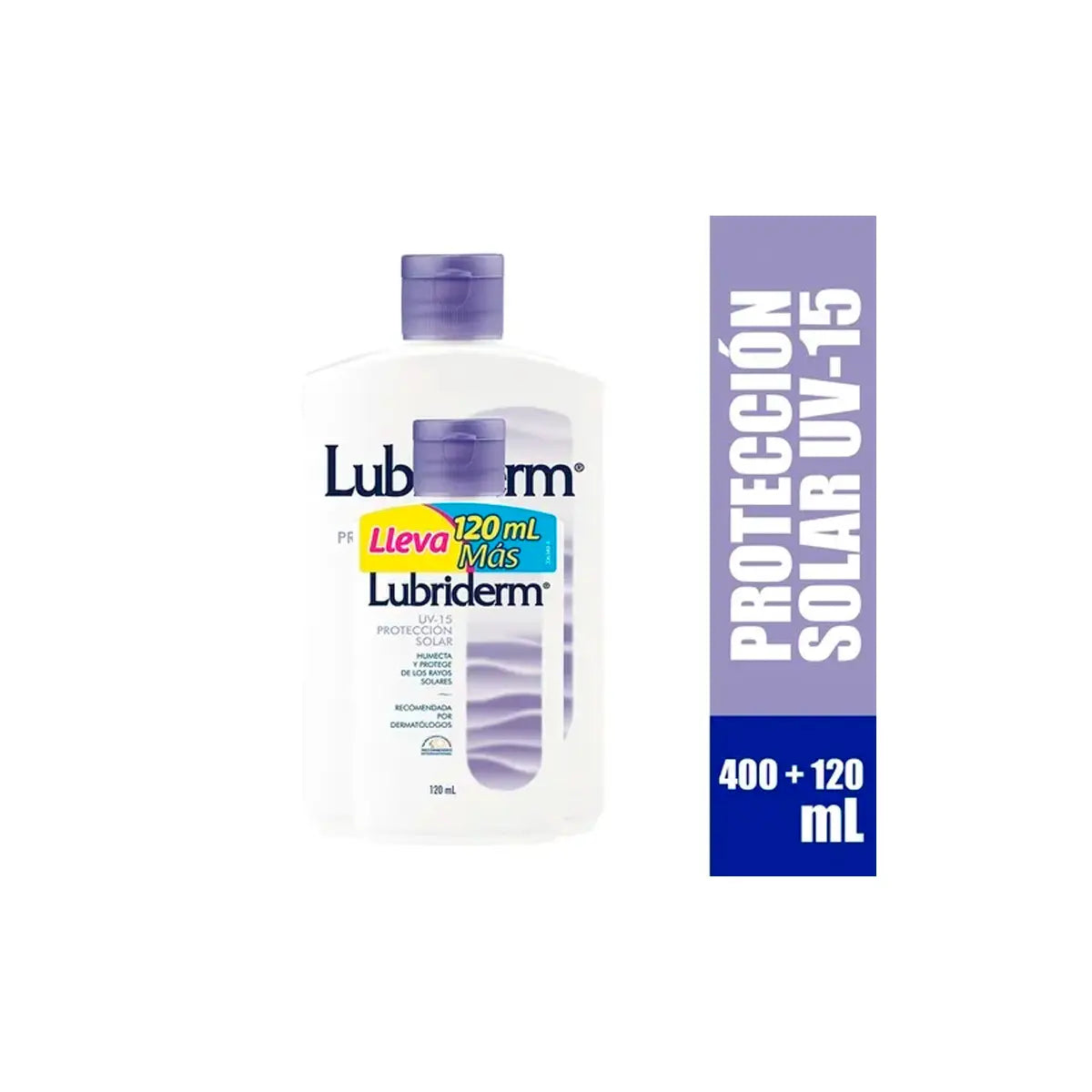 LubricanteDERM Loción U.v.15 400 ml+LUB.120