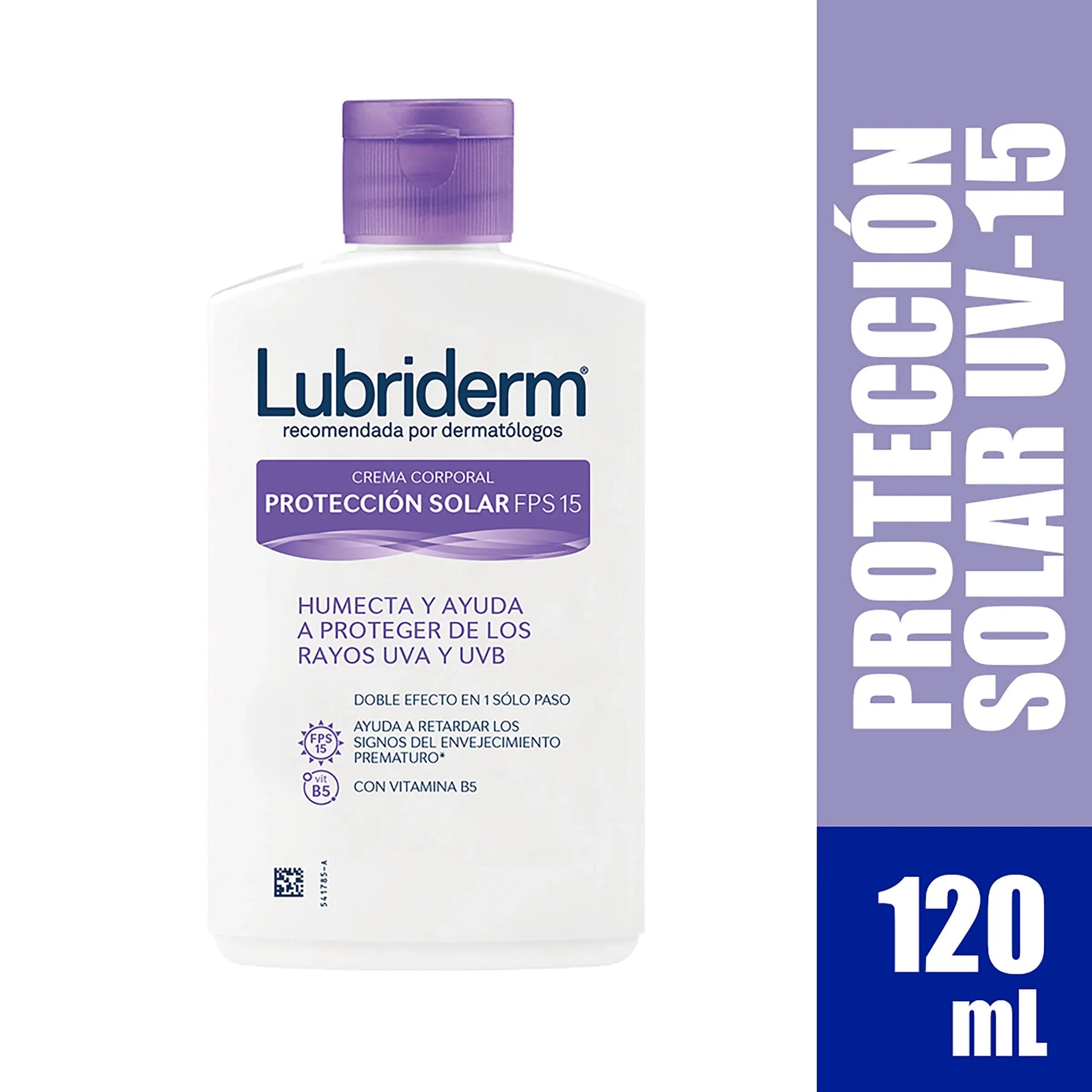 LubricanteDERM Loción U. V 15 120ml