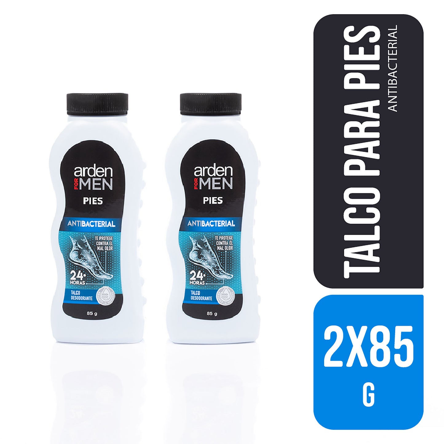 2 Talcos Arden For Men 85 Gramos Pack Especial