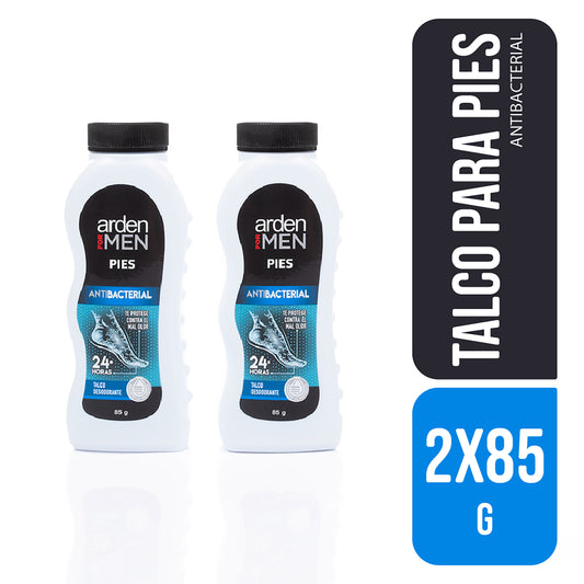 2 Talcos Arden For Men 85 Gramos Pack Especial