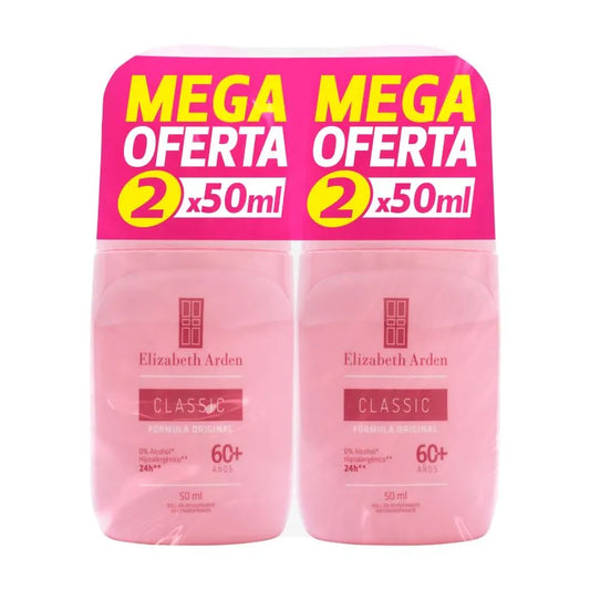 2 Desodorante elizabeth Arden Nat.roll On 50 ml