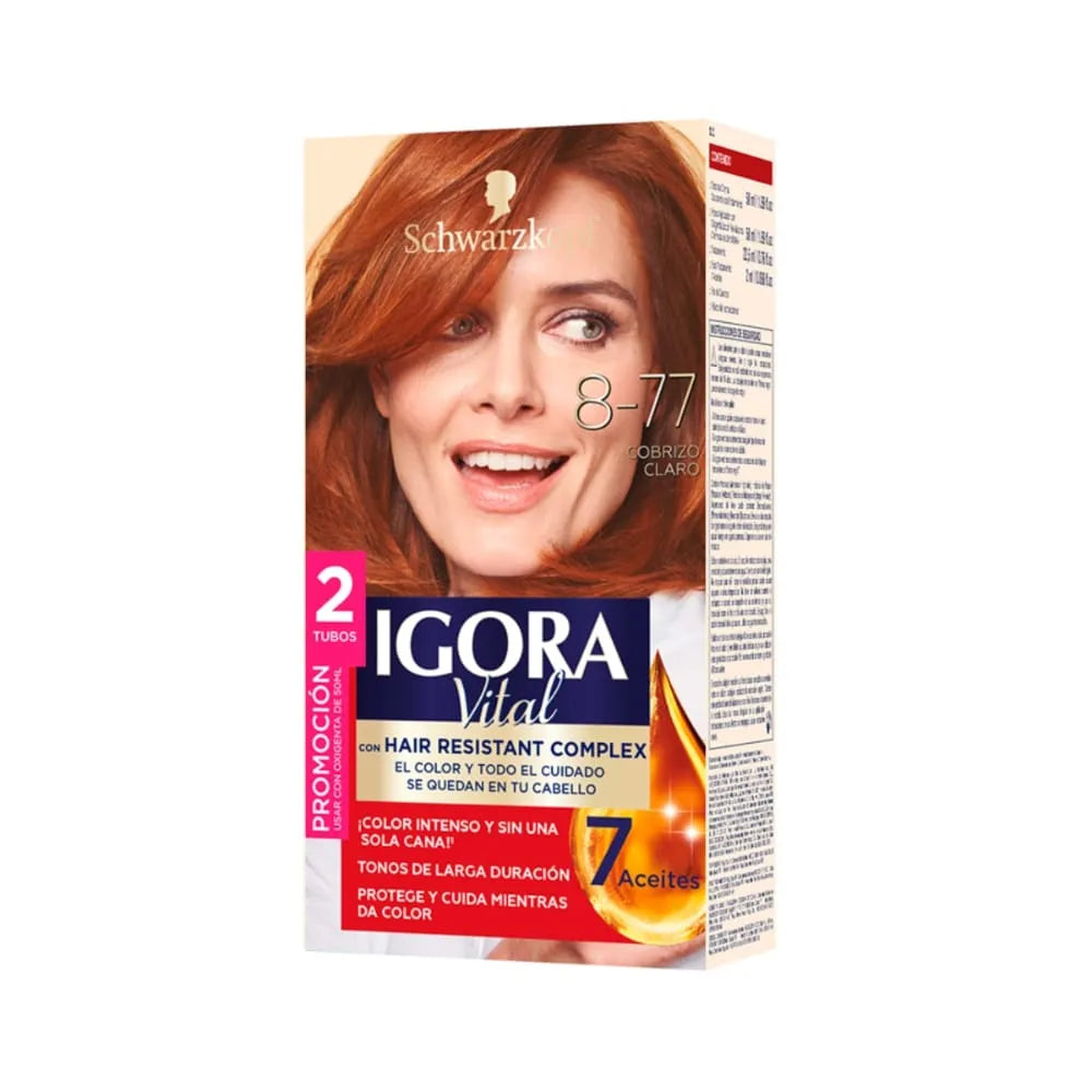 Igora VitAL 8-77 Prom. 2tub Cobrizo