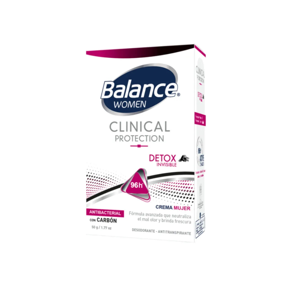 Desodorante Balance Clínica Detox Crema 50 Gramos