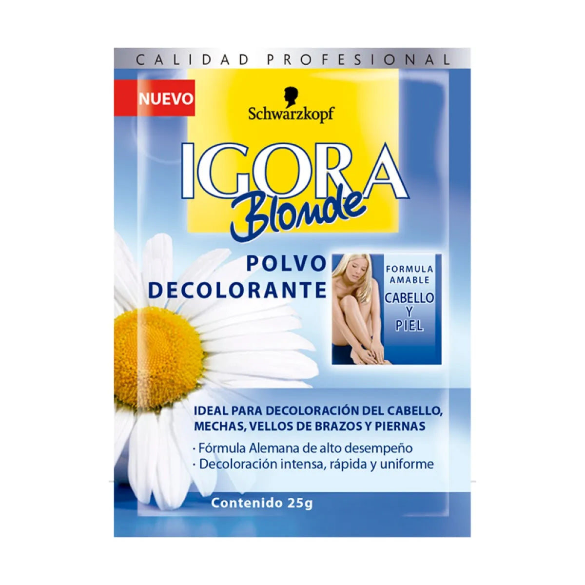 Igora Blonde Decolor.sobre 25 gr 12 Uds