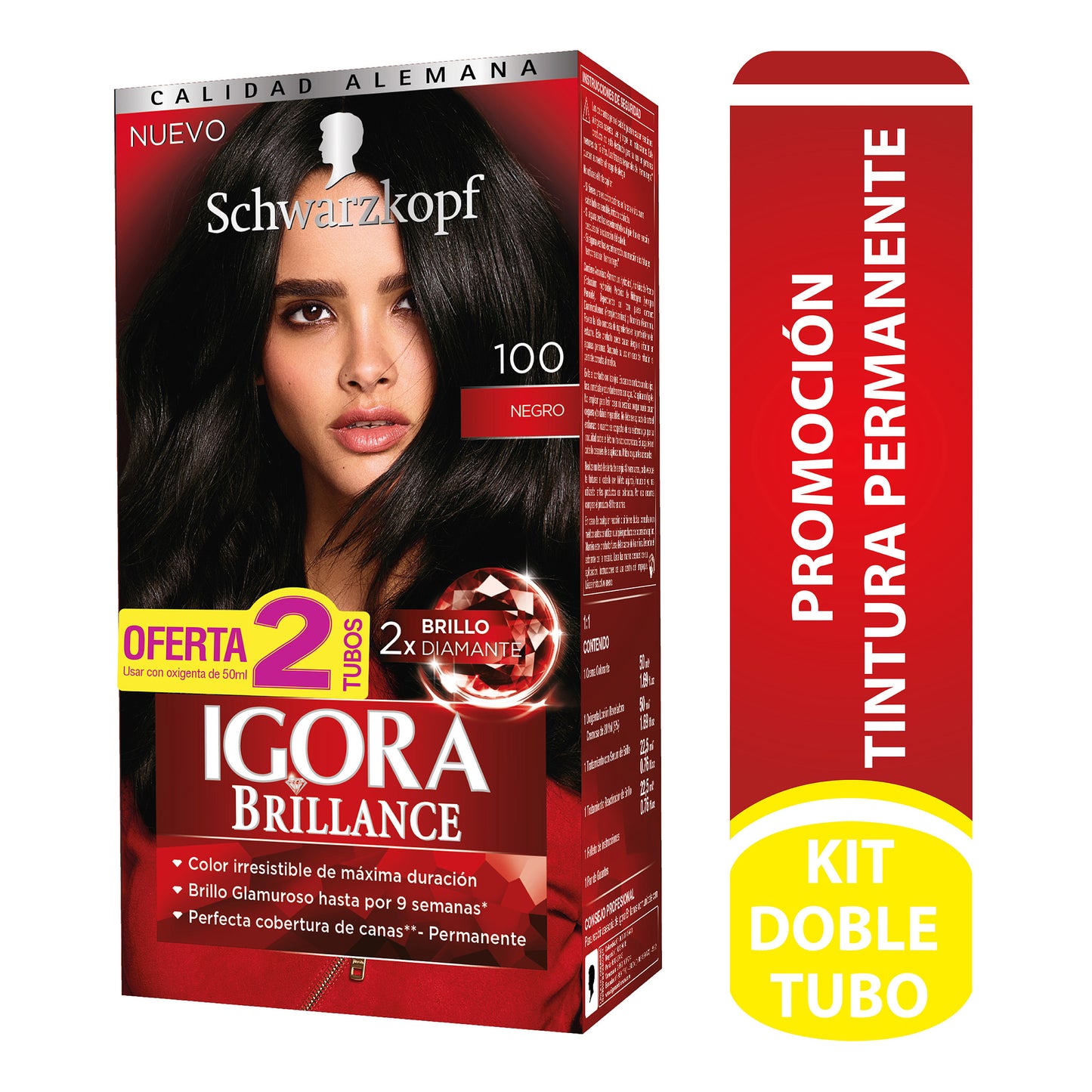Igora Brilliance Tubo 100 Negro