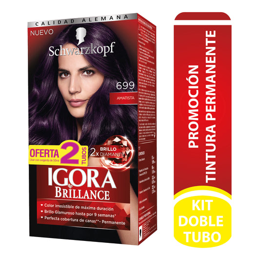 Igora Kit Brilla 699 Prom.2Tubo.amatista