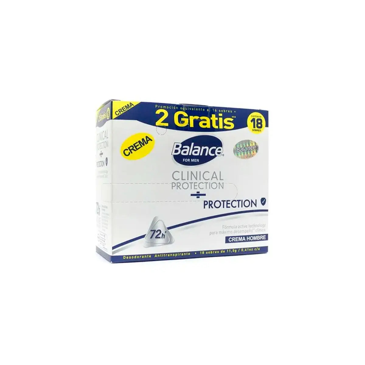 Desodorante  Balan.cre.max Protector clin.16 +2sb