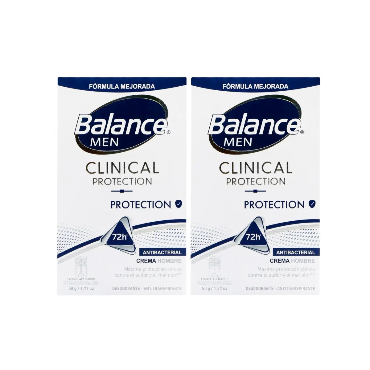 2 Desodorante balance Crema.CLI.Protector 50GR H P.e