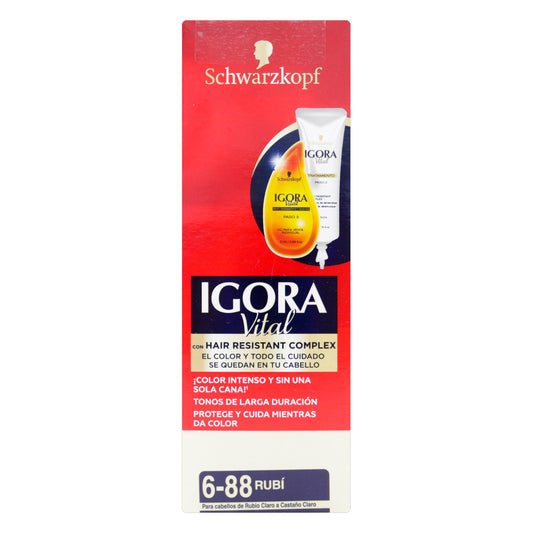 Igora Vital Número 6-88 Rubí