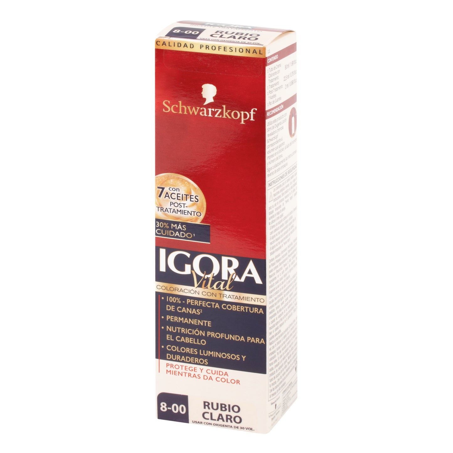 Igora Vital Tubo 8-00 Rubio Claro