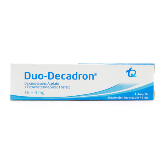 DuoDECADRON 2 ml 16+4 mg Ampolla(3%+)
