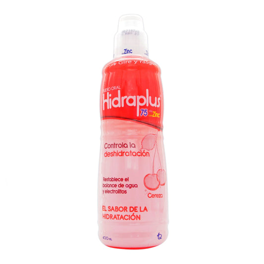 HidratantePLUS 75 Zinc Cereza 400 ml Suero O