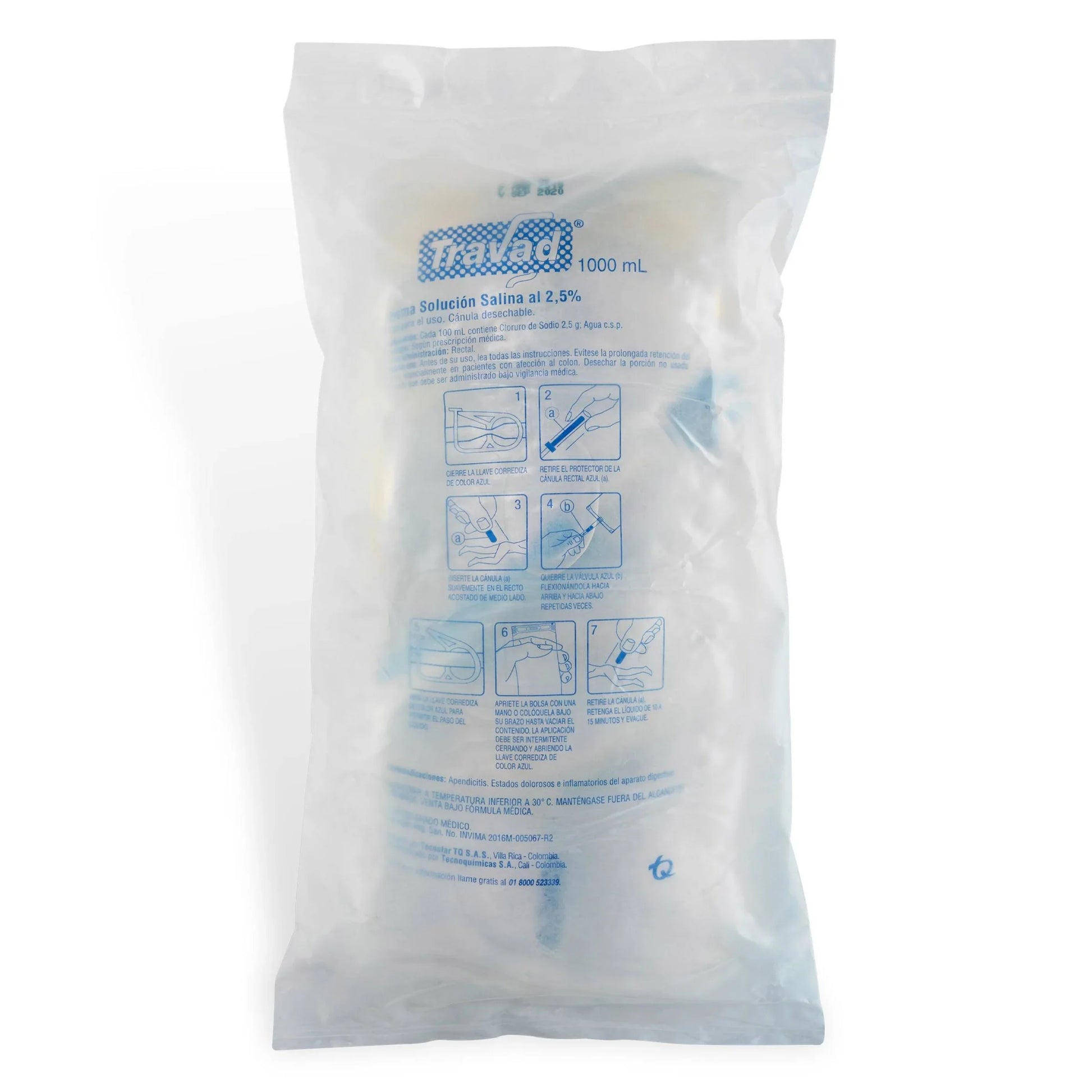 Enema Solución Salina 2.5% 1000 ml 004