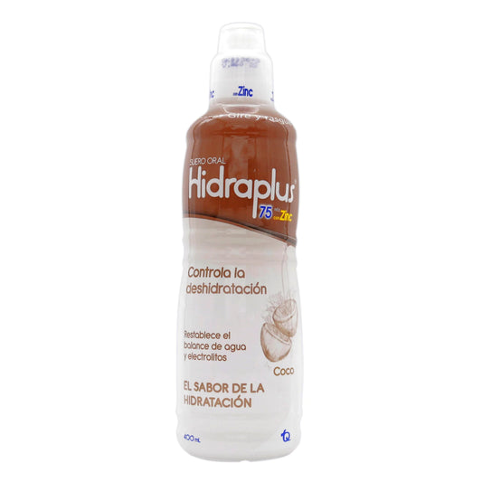 HidratantePLUS 75 Zinc Coco 400 ml Suero O