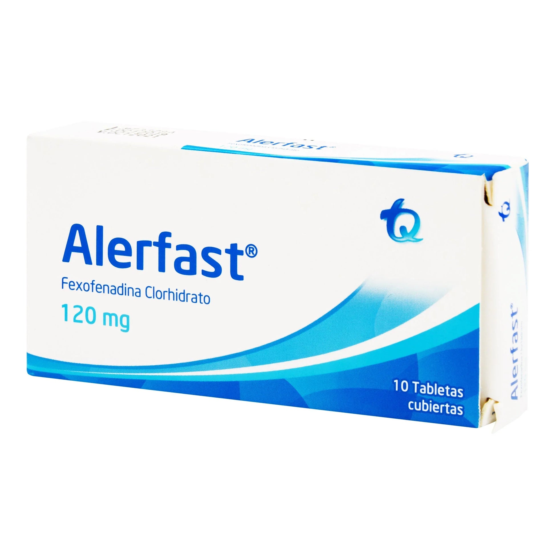 Alerfast 120 mg 10 Tabletas