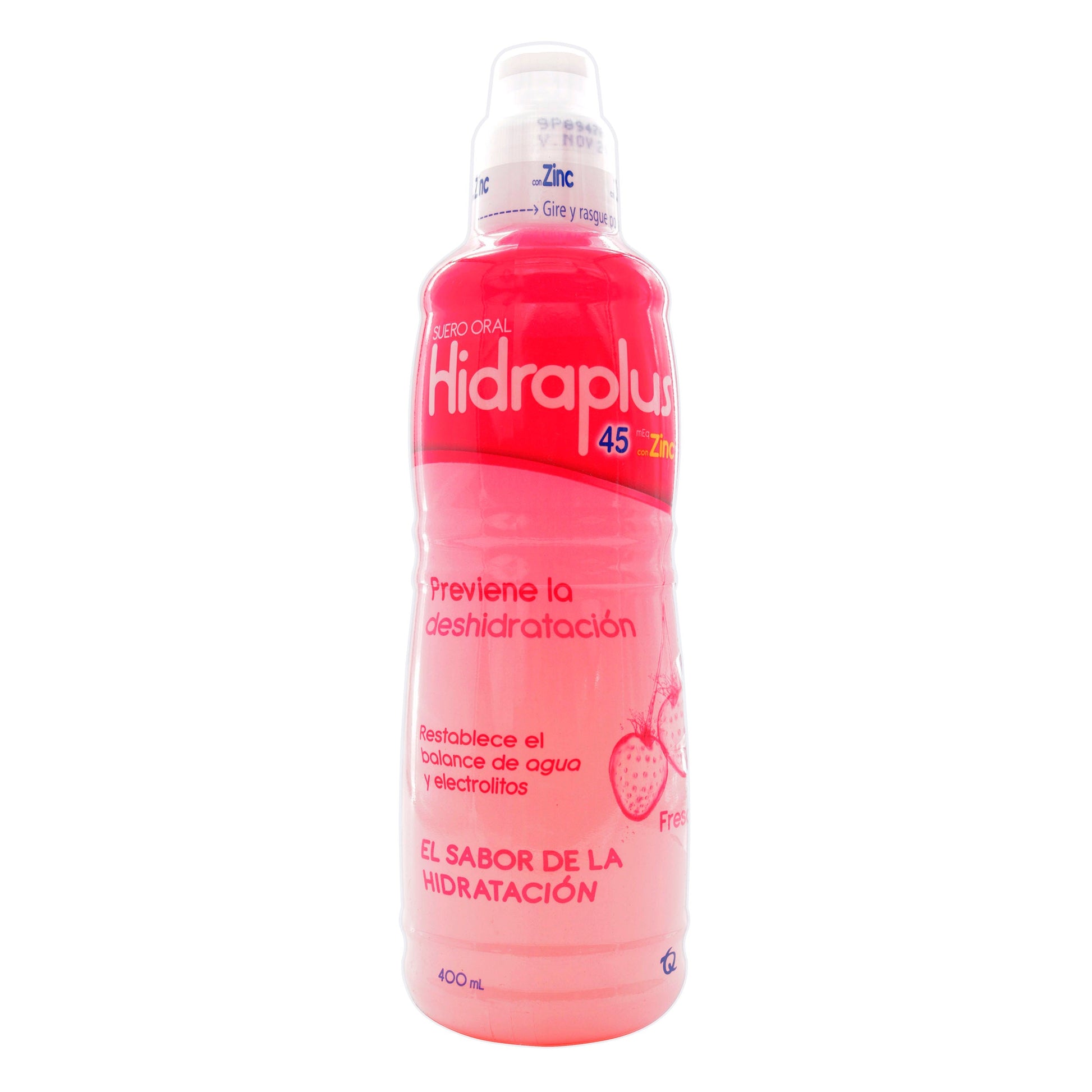 HidratantePLUS 45 Zinc Fresa 400 ml Suero Ora