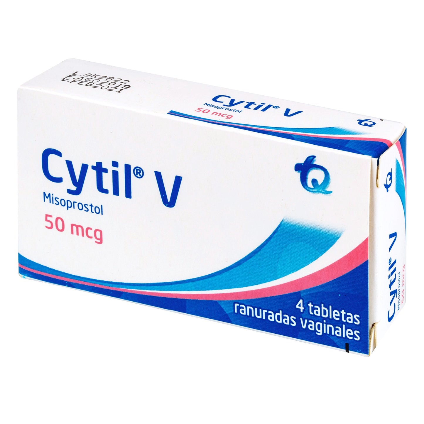 Cytil V 50 mcg 4 Tabletas
