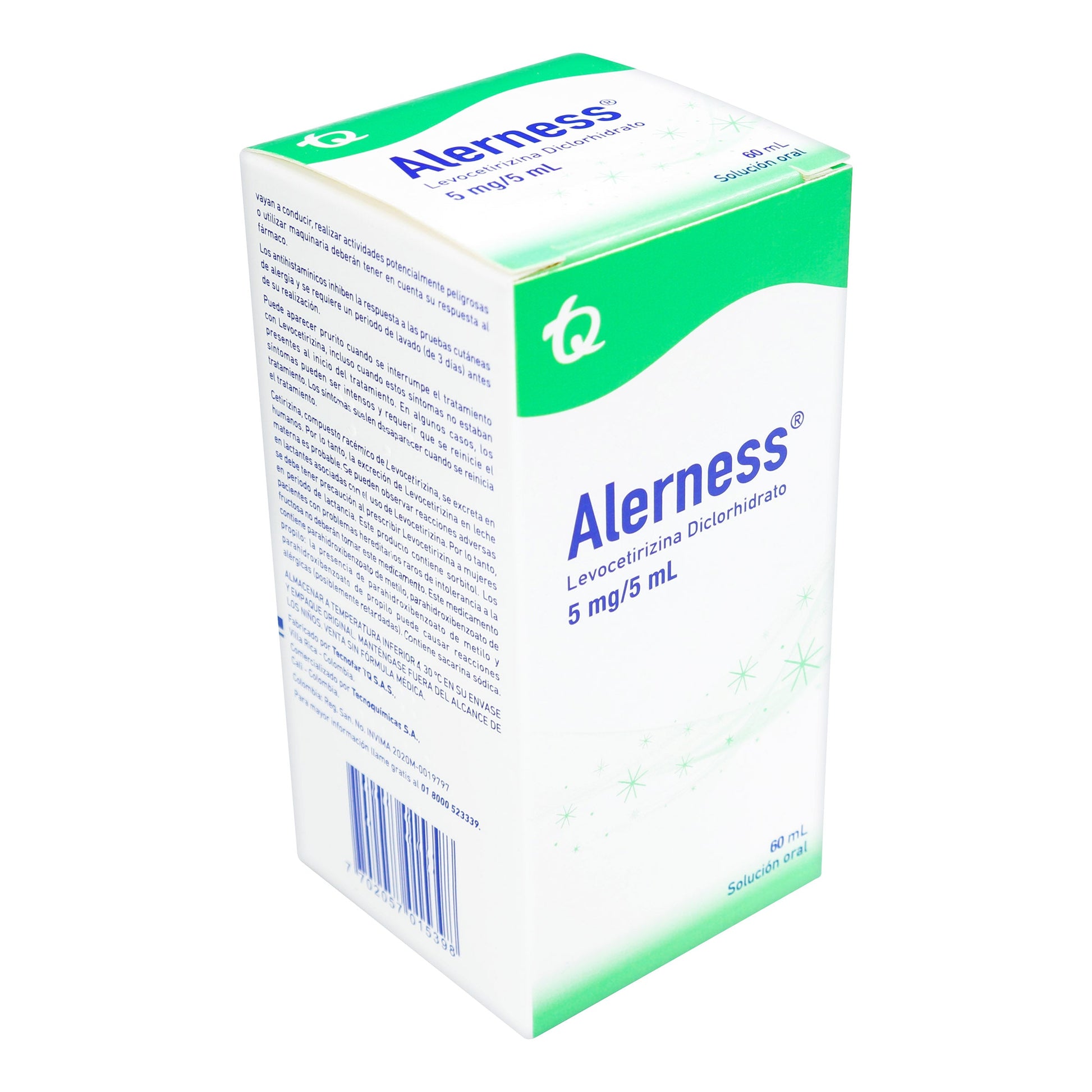 Alerness Levocetirizina 0.1% 60 ml
