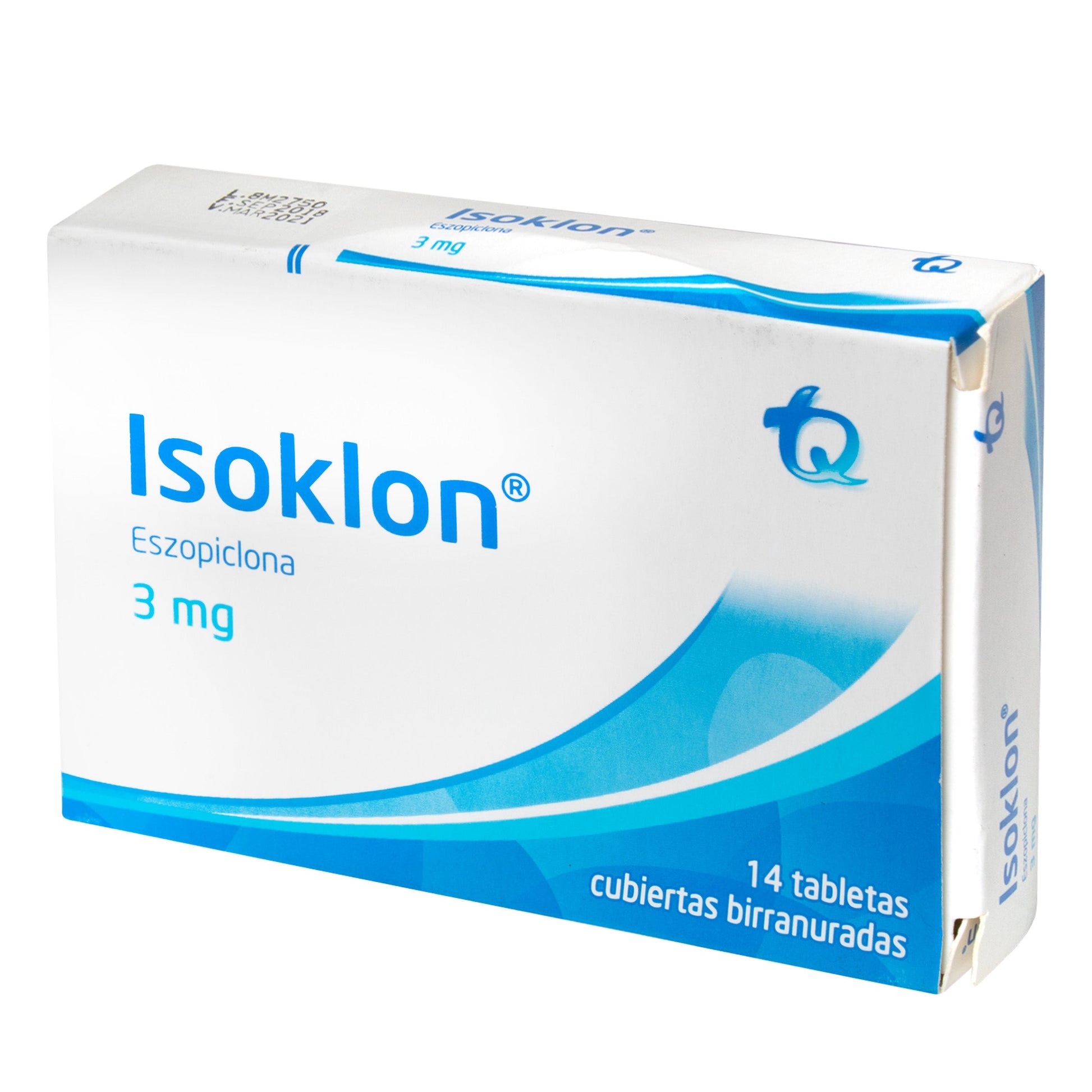 Isoklon 3 mg 14 Tabletas (m)