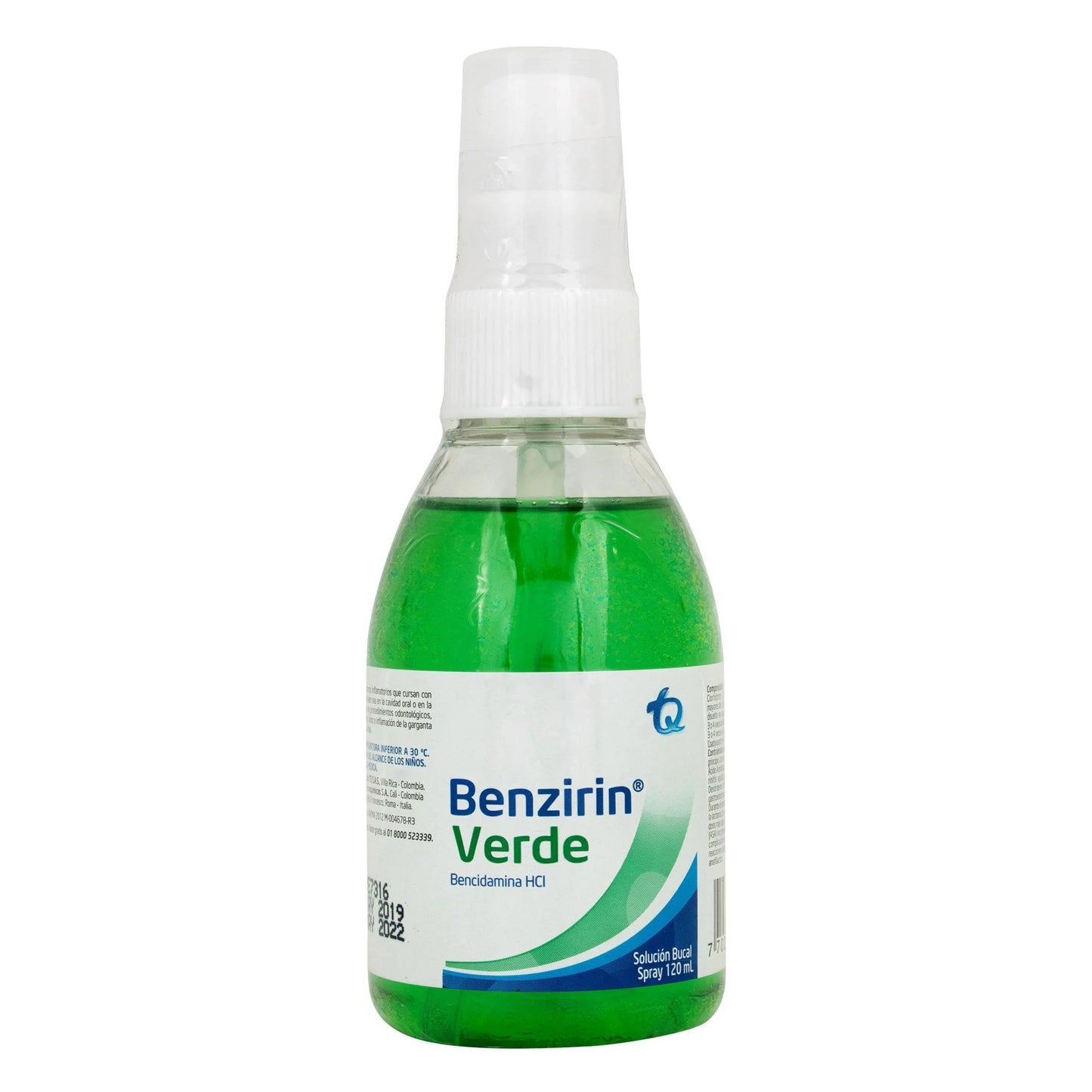 Benzirin Verde Spray 120 ml
