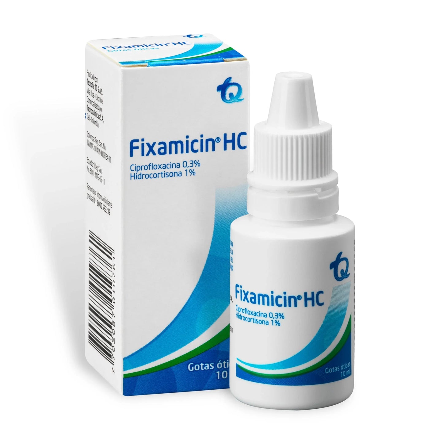Fixamicin Hc Gotas 10 ml