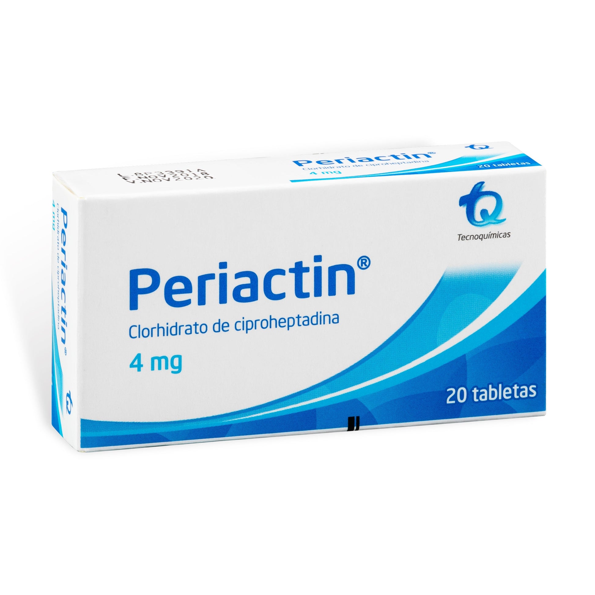 Periactin 20 Tabletas