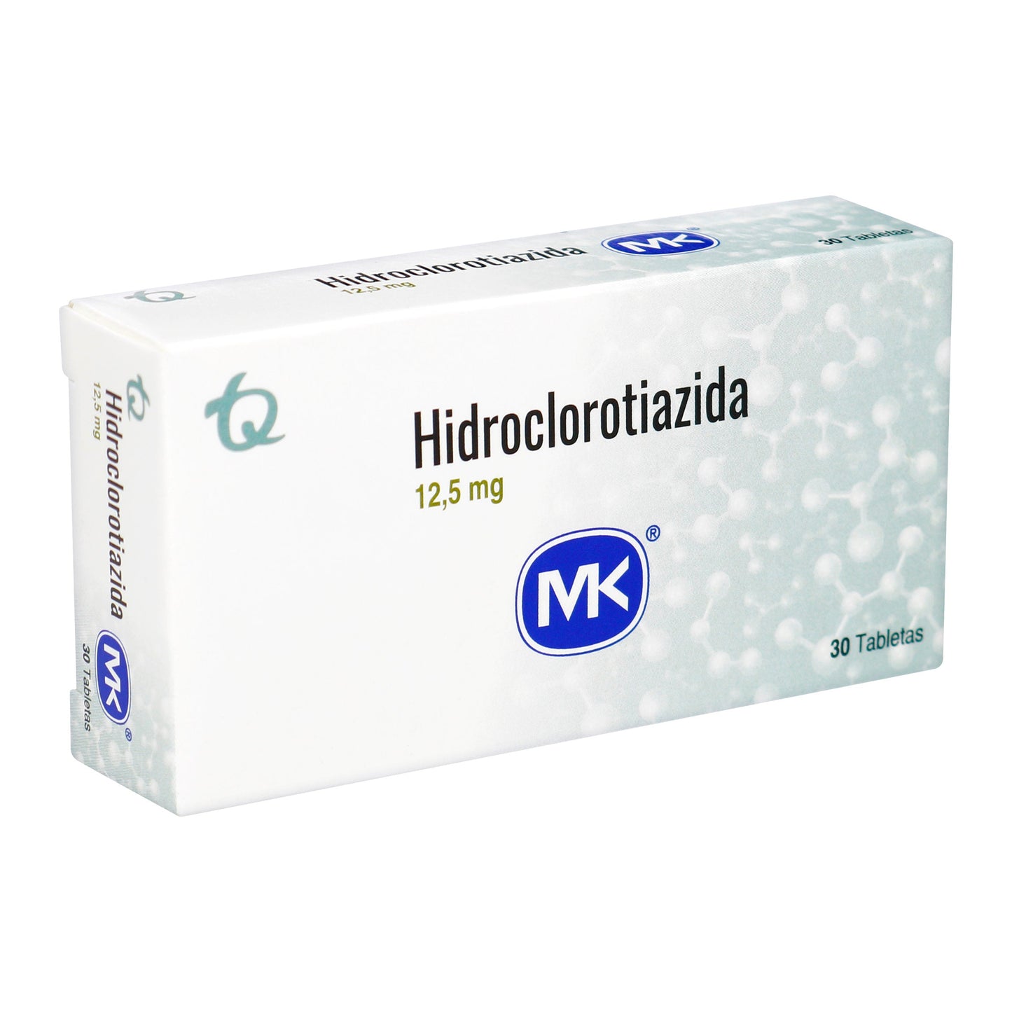 Hidroclorotiazida 12.5 mg 30 Tbs Mk